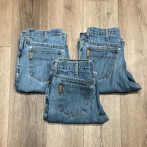 3 Pairs Of Cinch Green Label Jeans